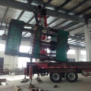 液壓機(jī)整機(jī)吊裝